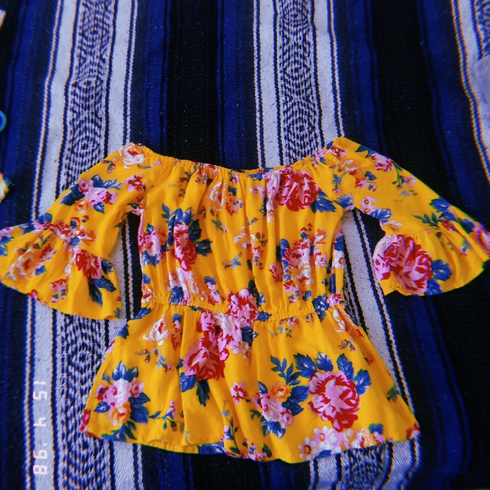 Hype flowered shirt